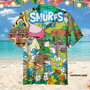 0df9122abf9240a4c45343c1d4cbd952_420x.jpg The Smurfs Hawaiian Shirt