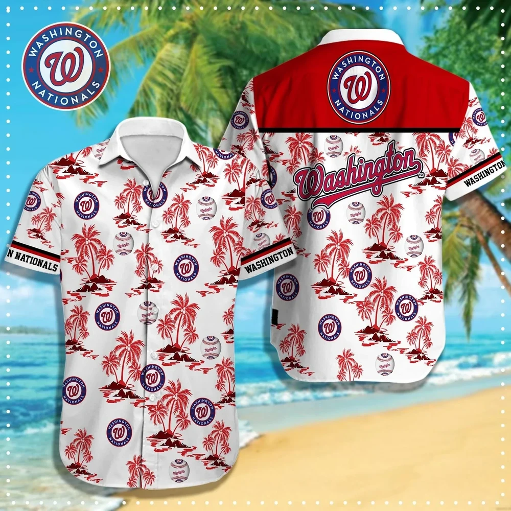 Washington Nationals MLB Hawaiian Shirt C1