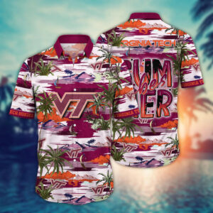 0x1000@1686710820e2dc25866c.jpg Virginia Tech Hokies NCAA1 Flower Hawaii Shirt And Tshirt For Fans, Summer Football Shirts NA49816