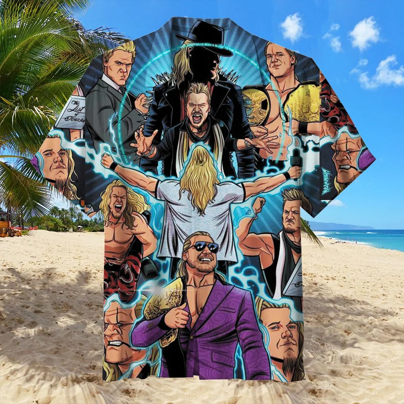 Wwe Hawaiian Shirt P2S8