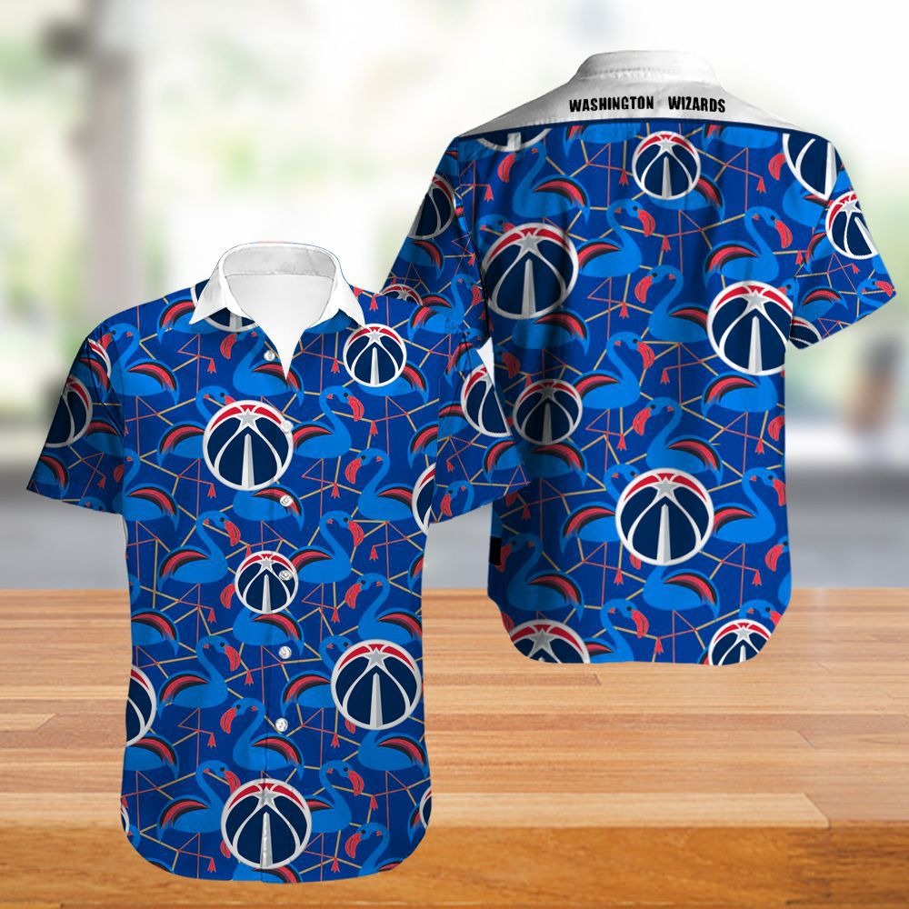Vintage Washington Wizards Hawaiian Shirt