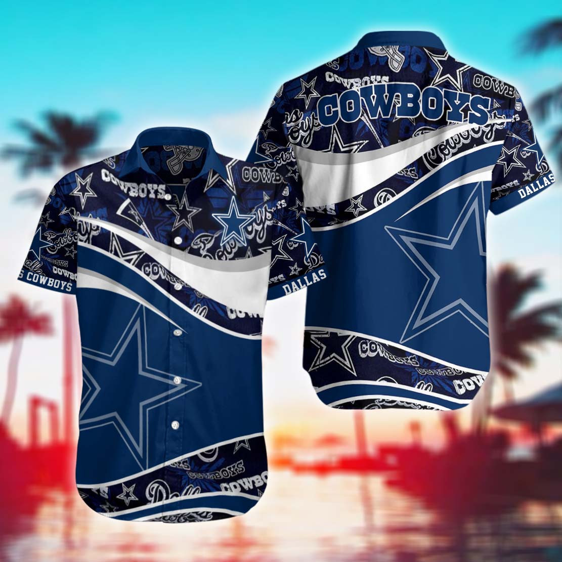 Dallas Cowboys Button Shirts BG165