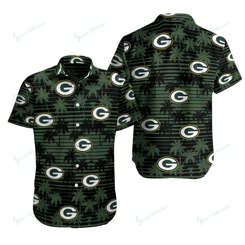 Green Bay Packers Button Shirt BB294