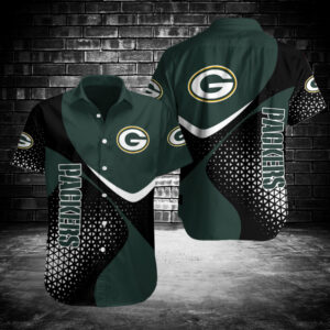 Green Bay Packers Button Shirt BG882