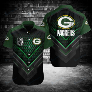 Green Bay Packers Button Shirt BG957