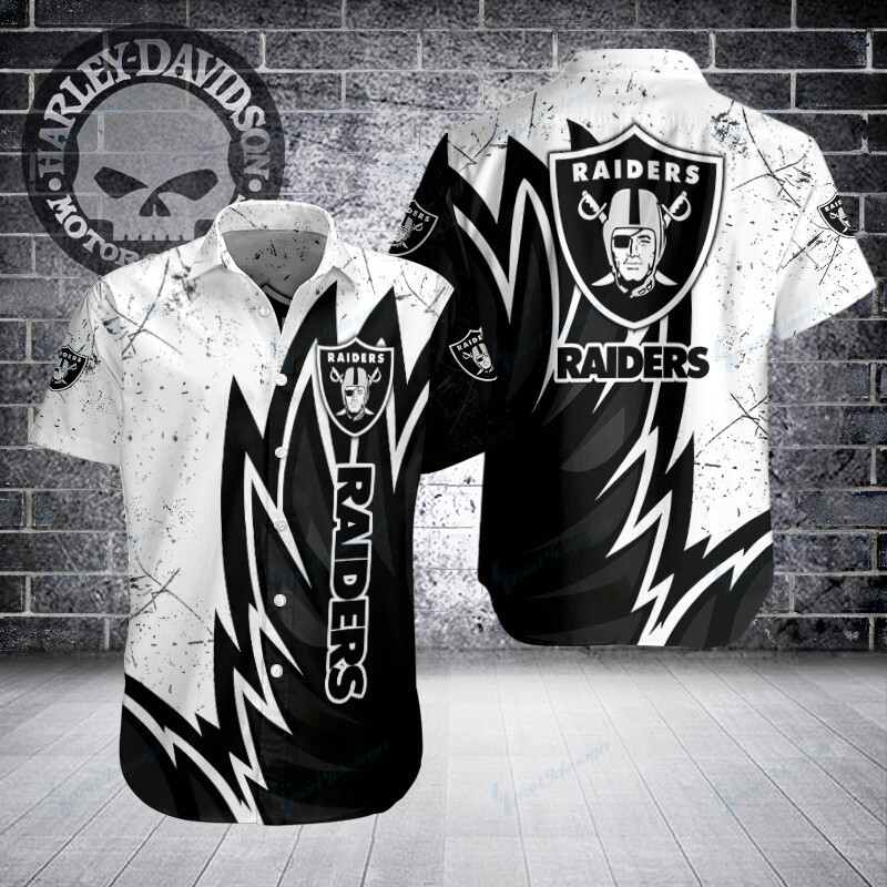 Las Vegas Raiders Button Shirt BB298