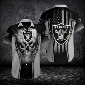 las-vegas-raiders-button-shirt-bg582-m2w1p.jpg Las Vegas Raiders Button Shirt BG582