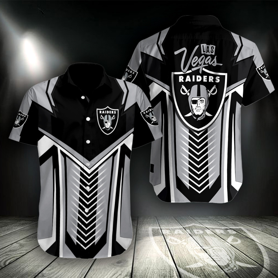 Las Vegas Raiders Button Shirt BG726