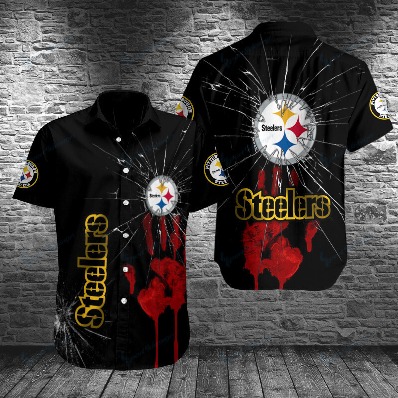 Pittsburgh Steelers Button Shirt BB143
