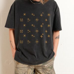 Cute Yellow Stars T-Shirt | Journaling Doodle & Sketch Tee Cute Yellow Stars T-Shirt | Journaling Doodle & Sketch Tee