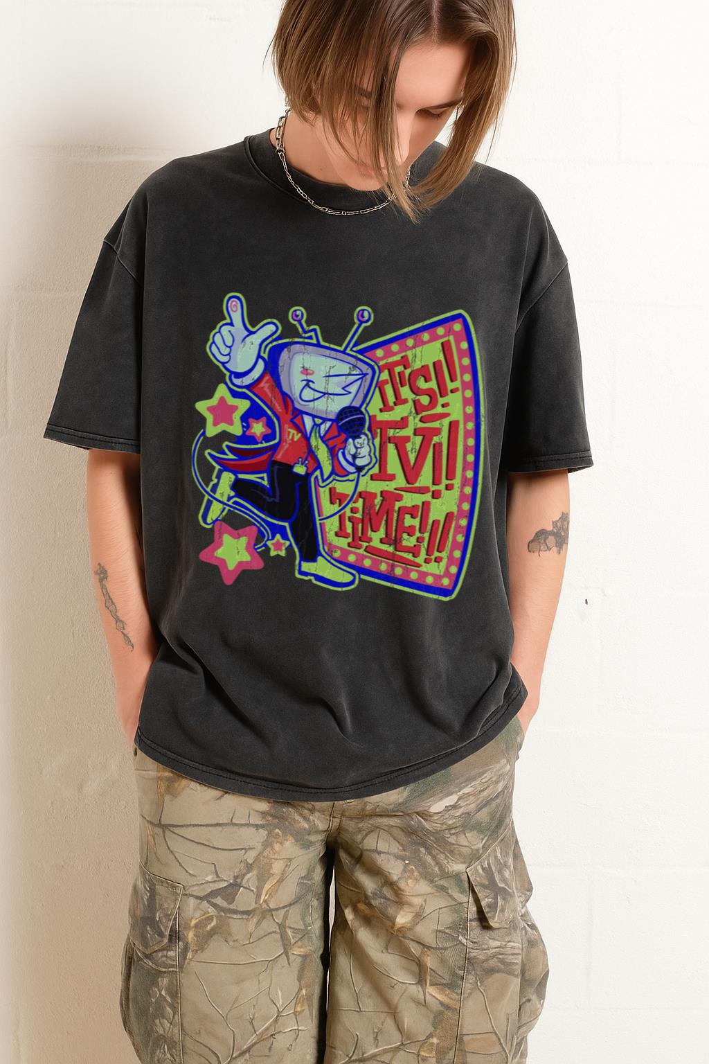 Deltarune Tenna T-Shirt | It's TV Time Funny Gaming Tee