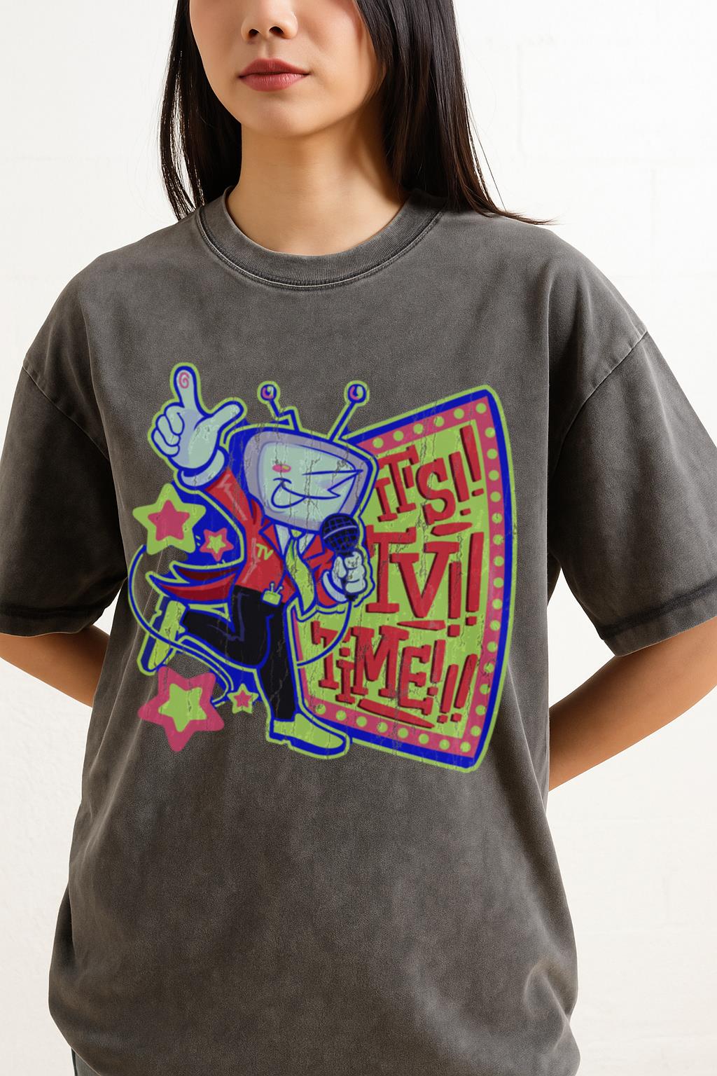 Deltarune Tenna T-Shirt | It's TV Time Funny Gaming Tee - Image 2