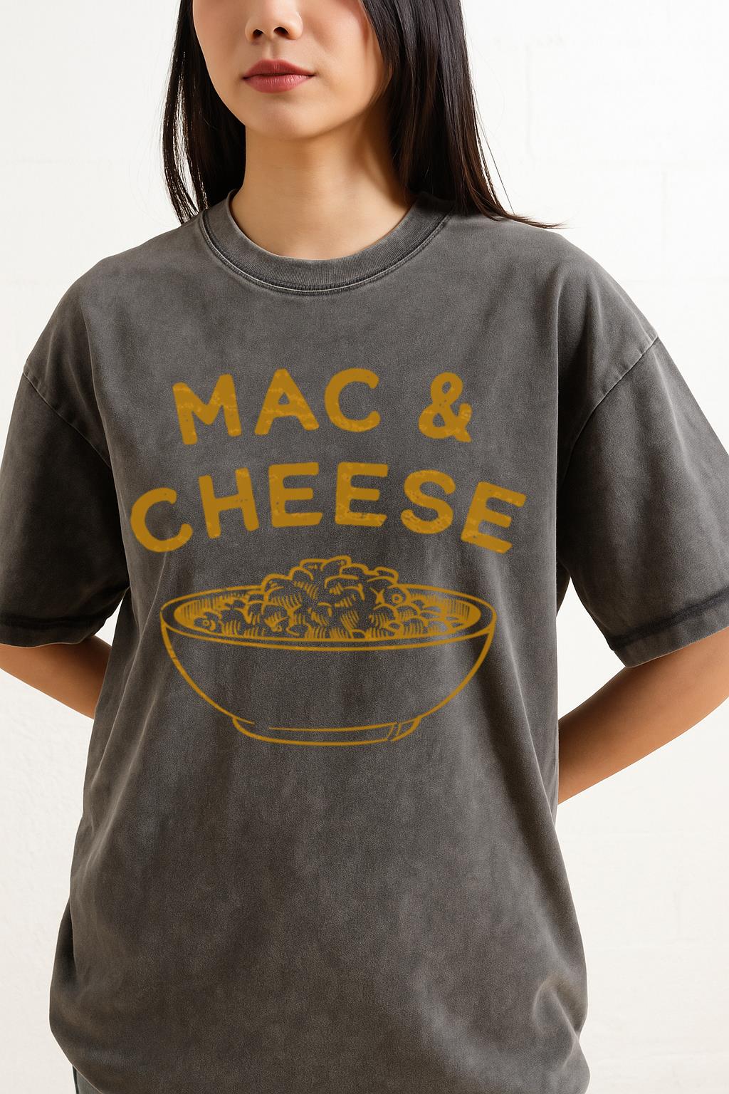 Funny Mac and Cheese T-Shirt | Foodie Macaroni & Cheese Tee - Image 2