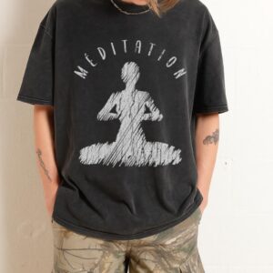 Meditation T-Shirt | Zen Yoga & Spiritual Boho Tee Meditation T-Shirt | Zen Yoga & Spiritual Boho Tee