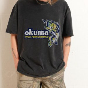Okuma Fishing T-Shirt | Japanese Angler & Sport Fishing Tee Okuma Fishing T-Shirt | Japanese Angler & Sport Fishing Tee