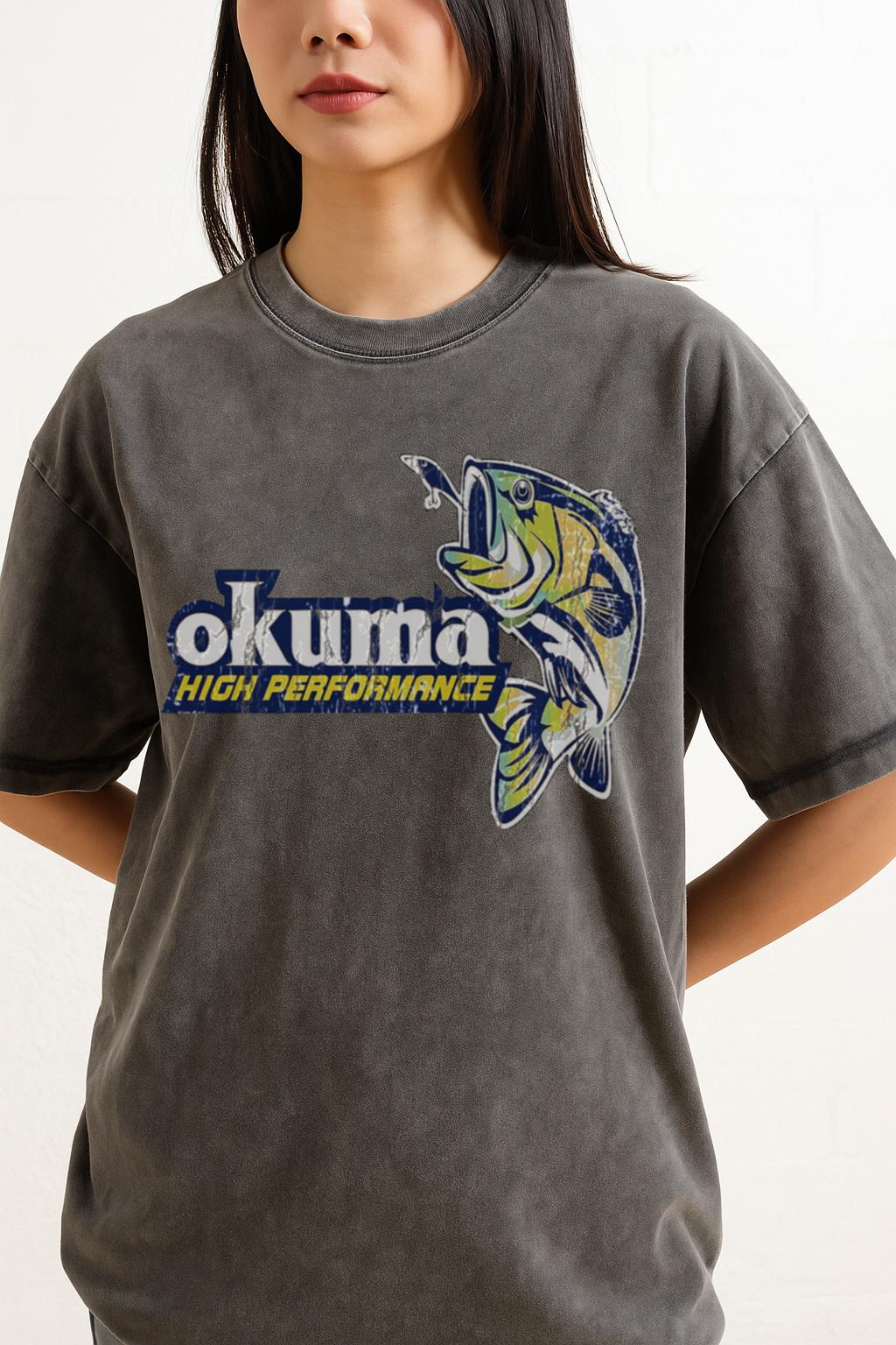 Okuma Fishing T-Shirt | Japanese Angler & Sport Fishing Tee - Image 2