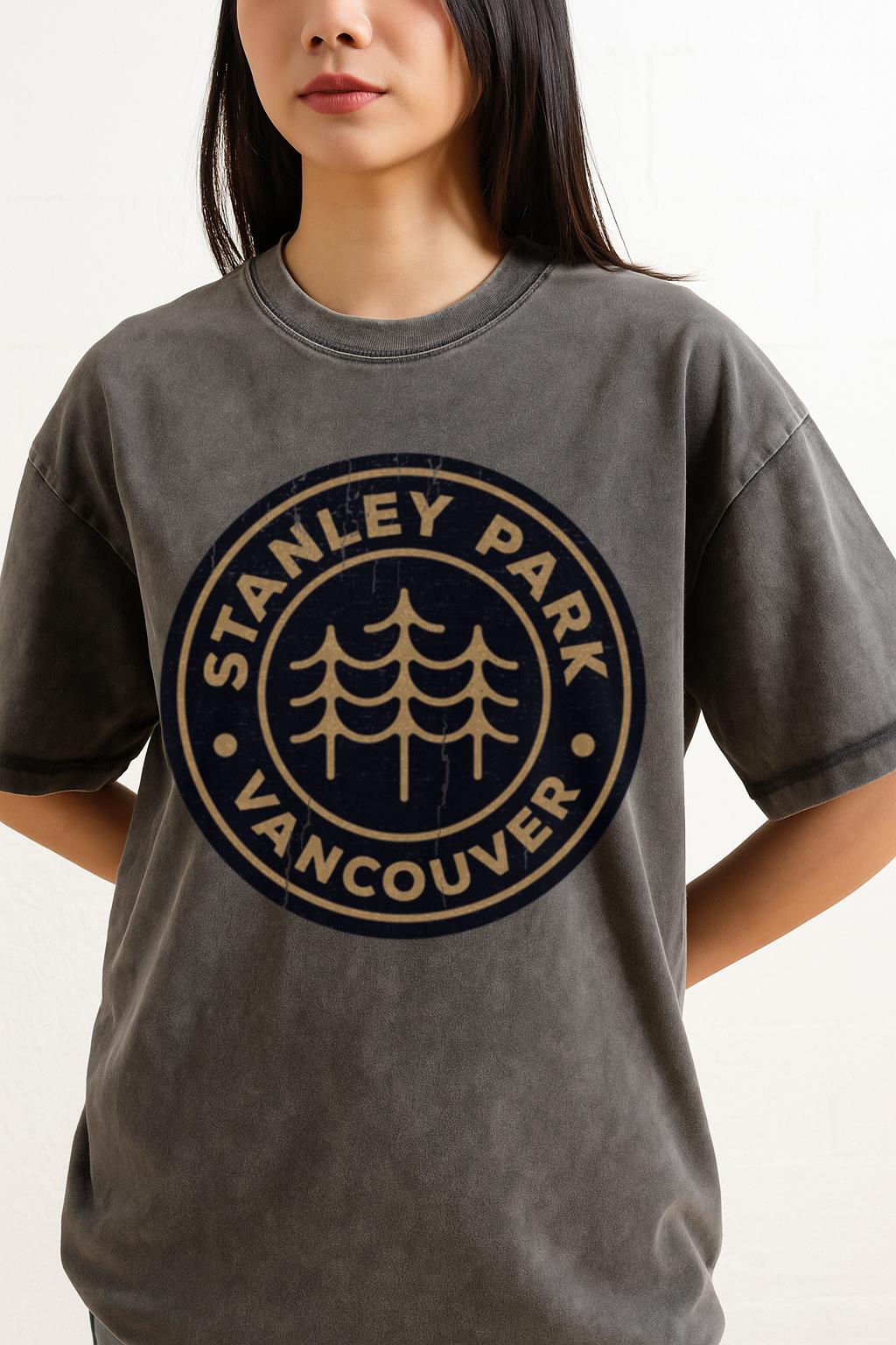 Stanley Park Vancouver T-Shirt | British Columbia Outdoors Tee - Image 2