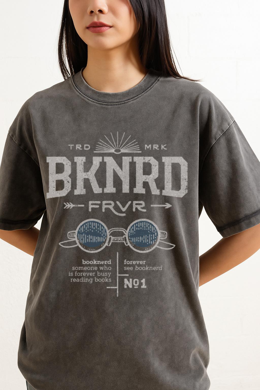 Vintage Booknerd T-Shirt | Retro Reading Lover Tee - Image 2
