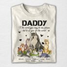 CustomWolfFamilyDaddyToUsYouAreTheWorld-PersonalizedFather_sDayT-Shirt1.jpg