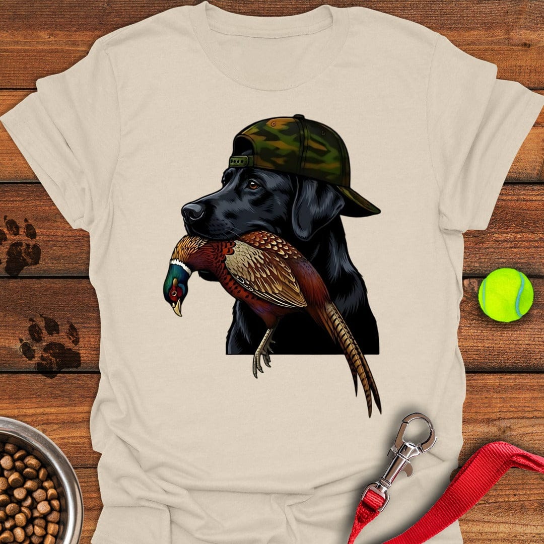 Black Lab Pheasant Hunter T-Shirt Chill Dog Clothes Cool Gifts For Animal Lovers