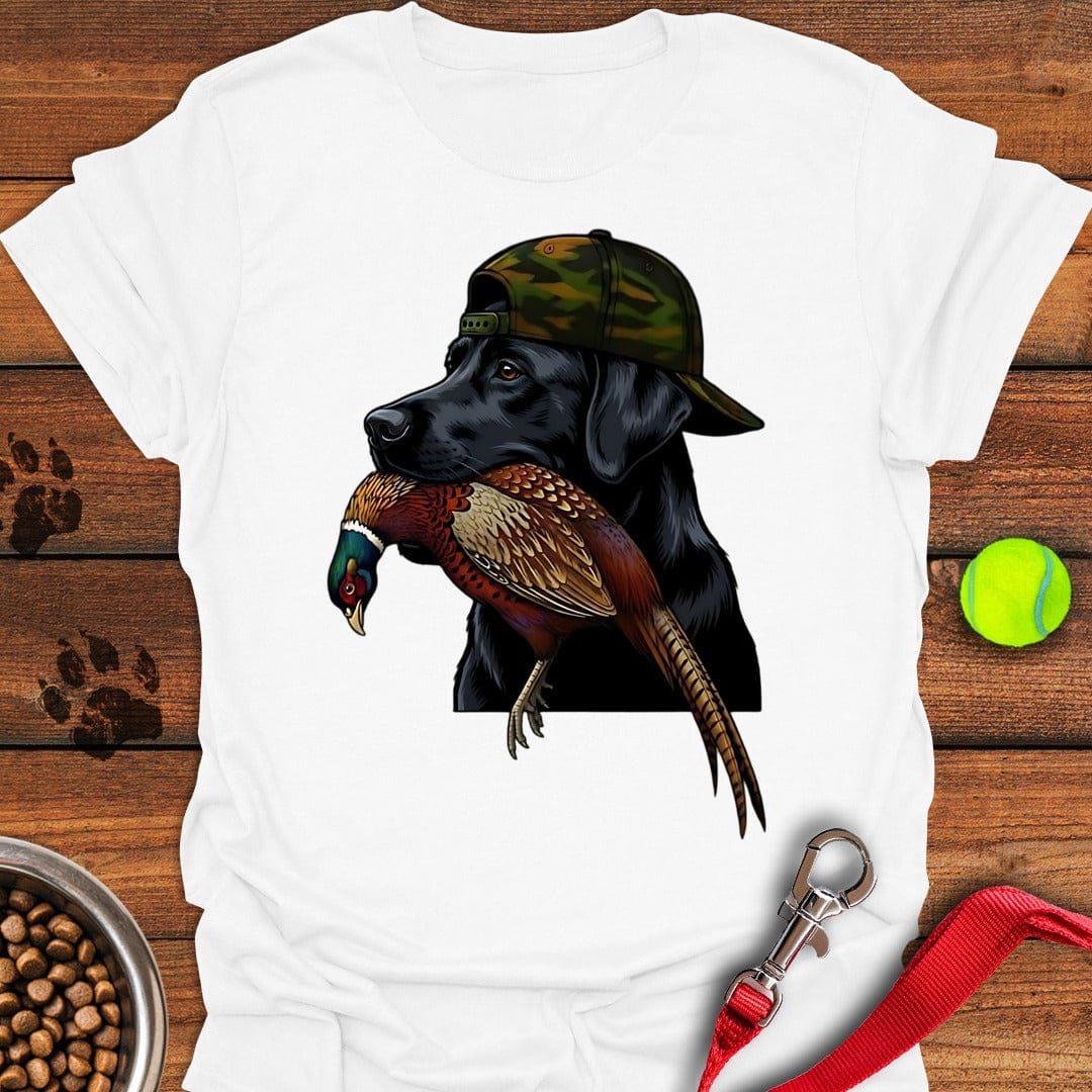Black Lab Pheasant Hunter T-Shirt Chill Dog Clothes Cool Gifts For Animal Lovers