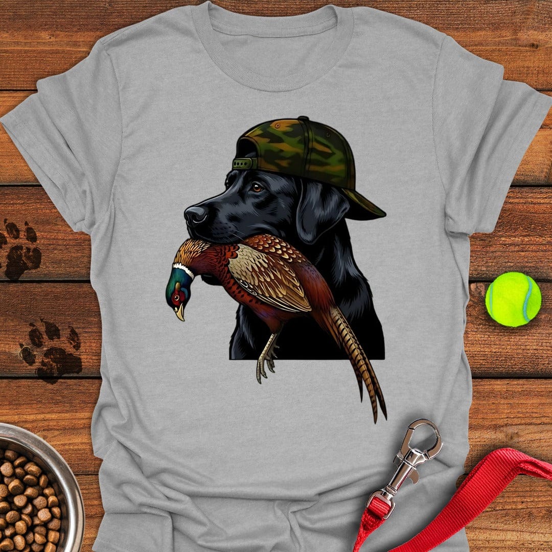 Black Lab Pheasant Hunter T-Shirt Chill Dog Clothes Cool Gifts For Animal Lovers