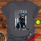 Black Lab USA Flag T-Shirt Patriotic Shirt Best Gifts For Black Lab Lovers