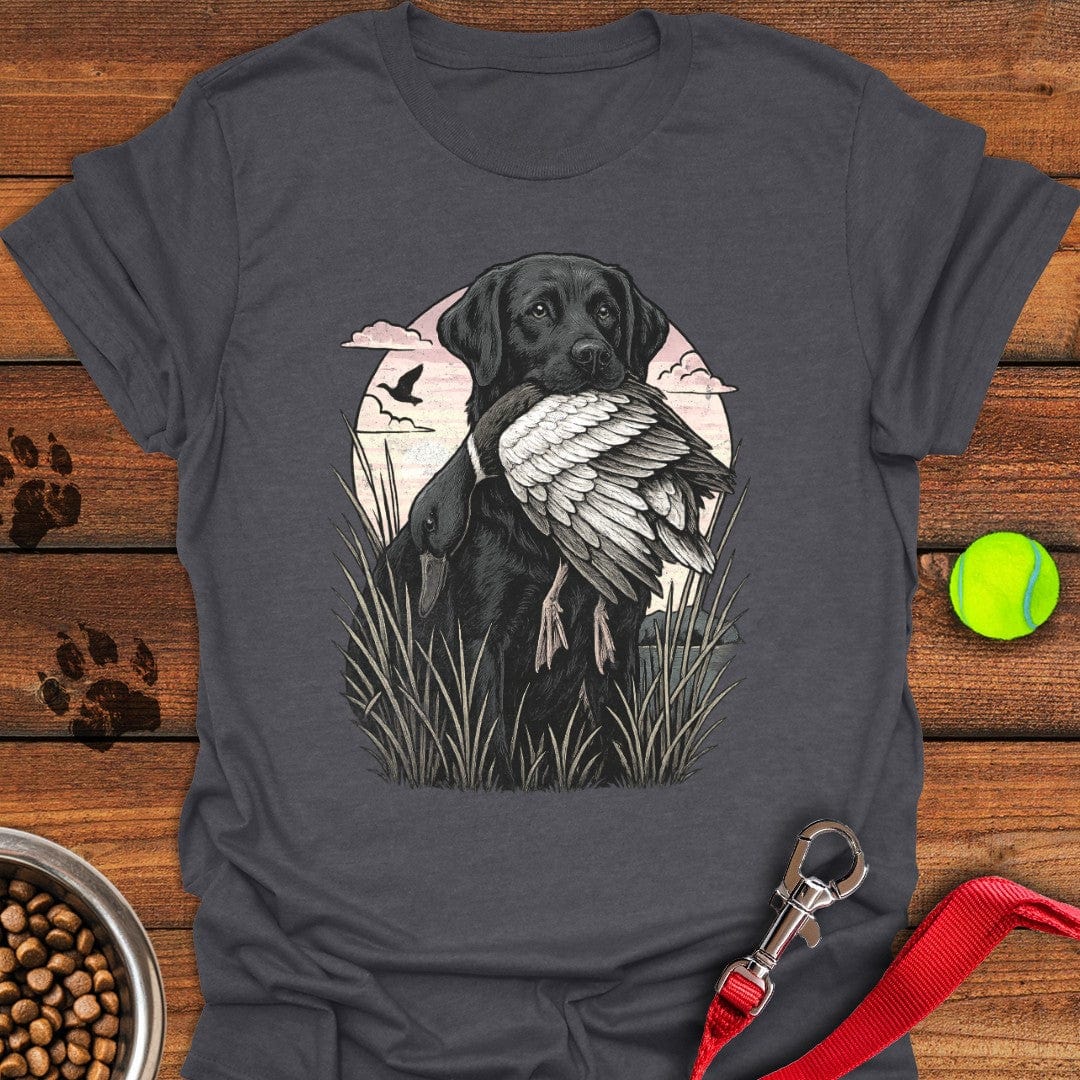Black Labrador Hunting T-Shirt Cool Dog Clothing Best Gift For Daughter'S First Mother'S Day