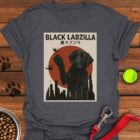 Black Labzilla T-Shirt Lab Dog Monster Shirt Gifts For Black Labrador Lovers