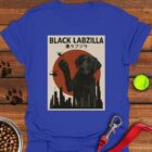 Black Labzilla T-Shirt Lab Dog Monster Shirt Gifts For Black Labrador Lovers