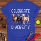 Celebrate Diversity Labs T-Shirt Presents For Labrador Lovers