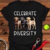 Celebrate Diversity Labs T-Shirt Presents For Labrador Lovers
