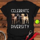 Celebrate Diversity Labs T-Shirt Presents For Labrador Lovers