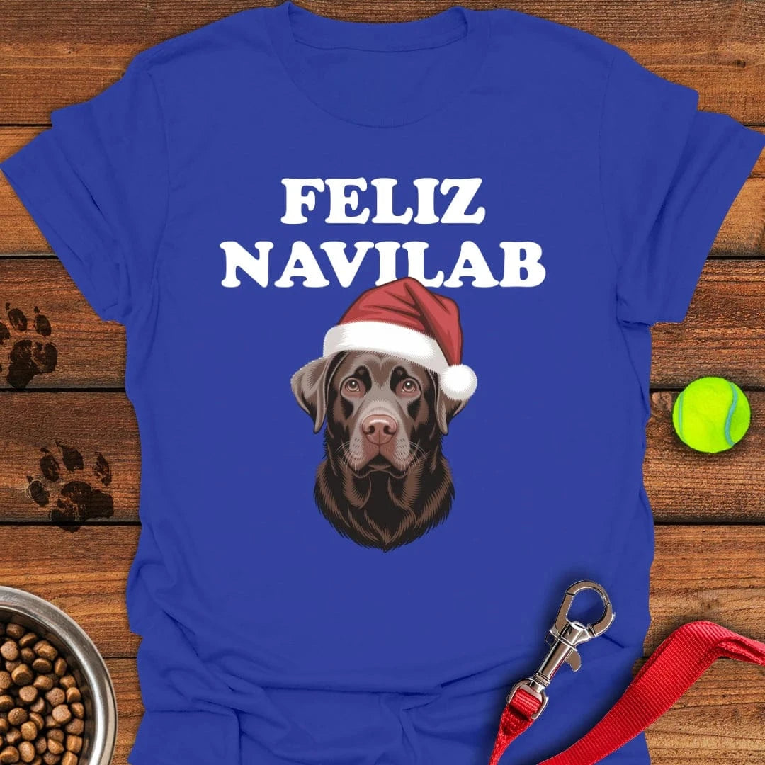Chocolate Lab Funny Christmas T-Shirt Sassy Dog Clothing Funny Father's Day Gifts