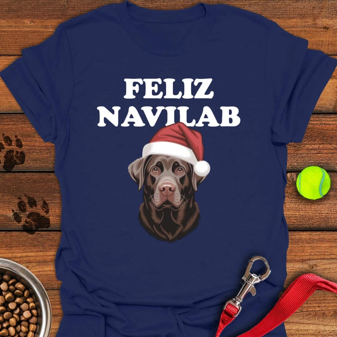 Chocolate Lab Funny Christmas T-Shirt Sassy Dog Clothing Funny Father's Day Gifts