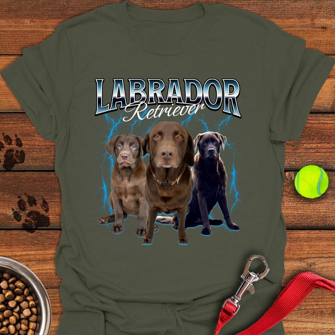 Chocolate Labrador Bootleg T-Shirt Sassy Dog Clothing Great Gifts For Dog Lovers