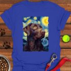 Chocolate Labrador Starry Night T-Shirt Gifts For Chocolate Lab Lovers