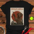 Chocolate Labzilla Labrador T-Shirt Gifts For Chocolate Labrador Lovers