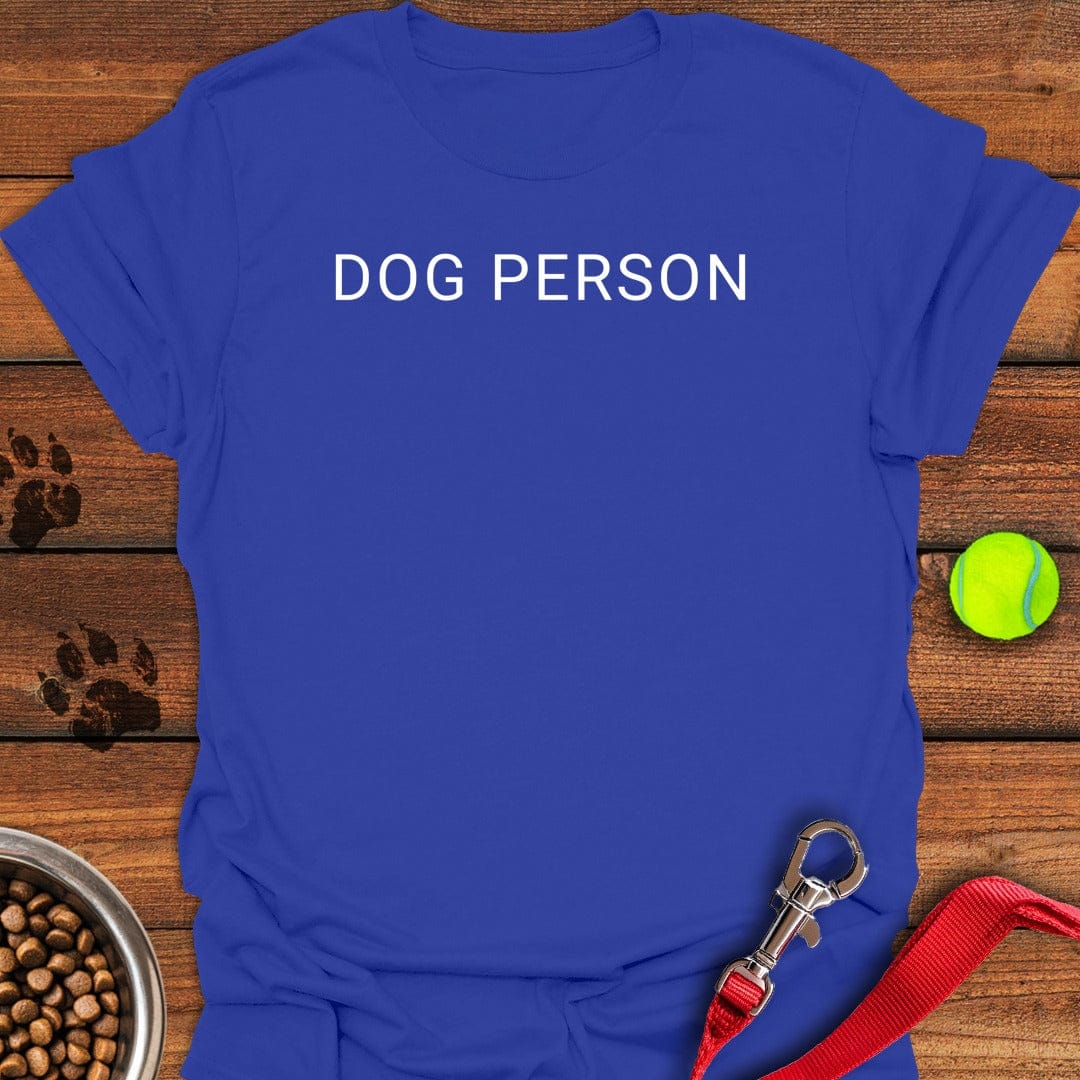 Dog Person T-Shirt Cute Dog Apparel Gifts For New Dads