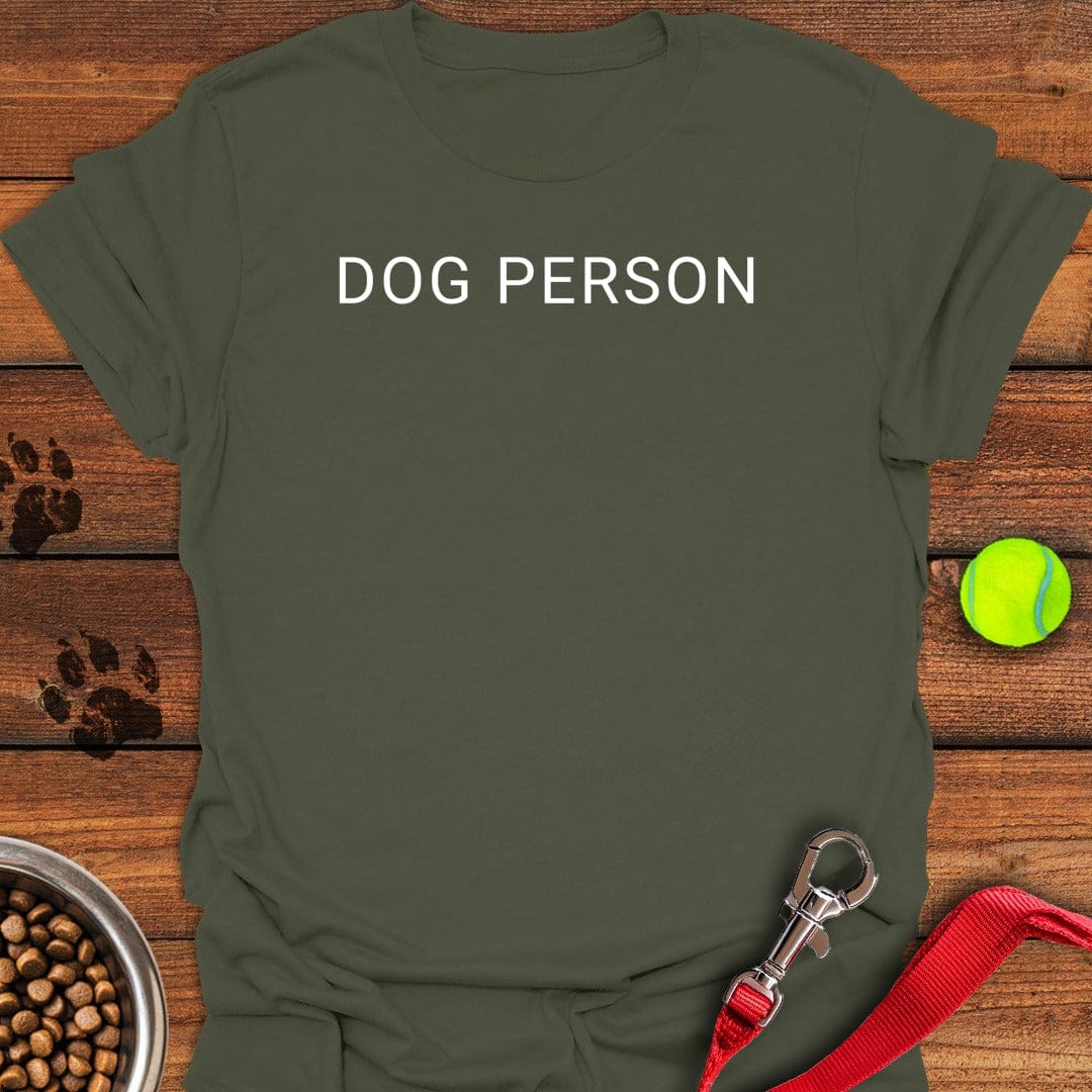 Dog Person T-Shirt Cute Dog Apparel Gifts For New Dads