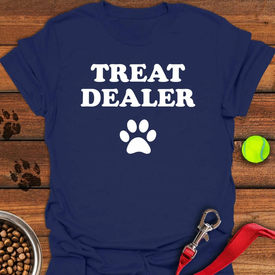 Dog Treat Dealer T-Shirt Brave Dog Apparel Mother's Day Gifts For For Wife From Husband