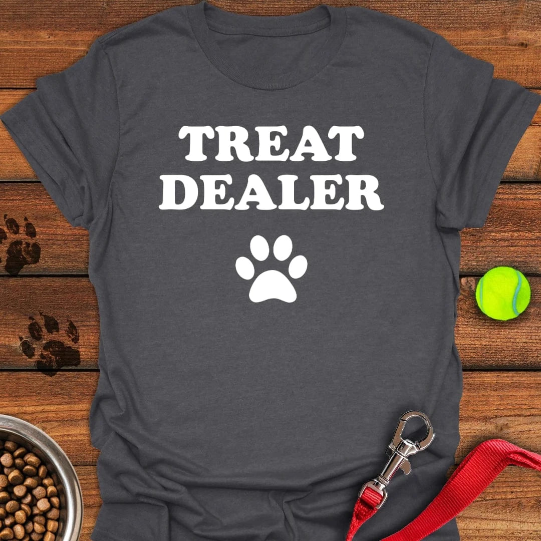 Dog Treat Dealer T-Shirt Brave Dog Apparel Mother's Day Gifts For For Wife From Husband