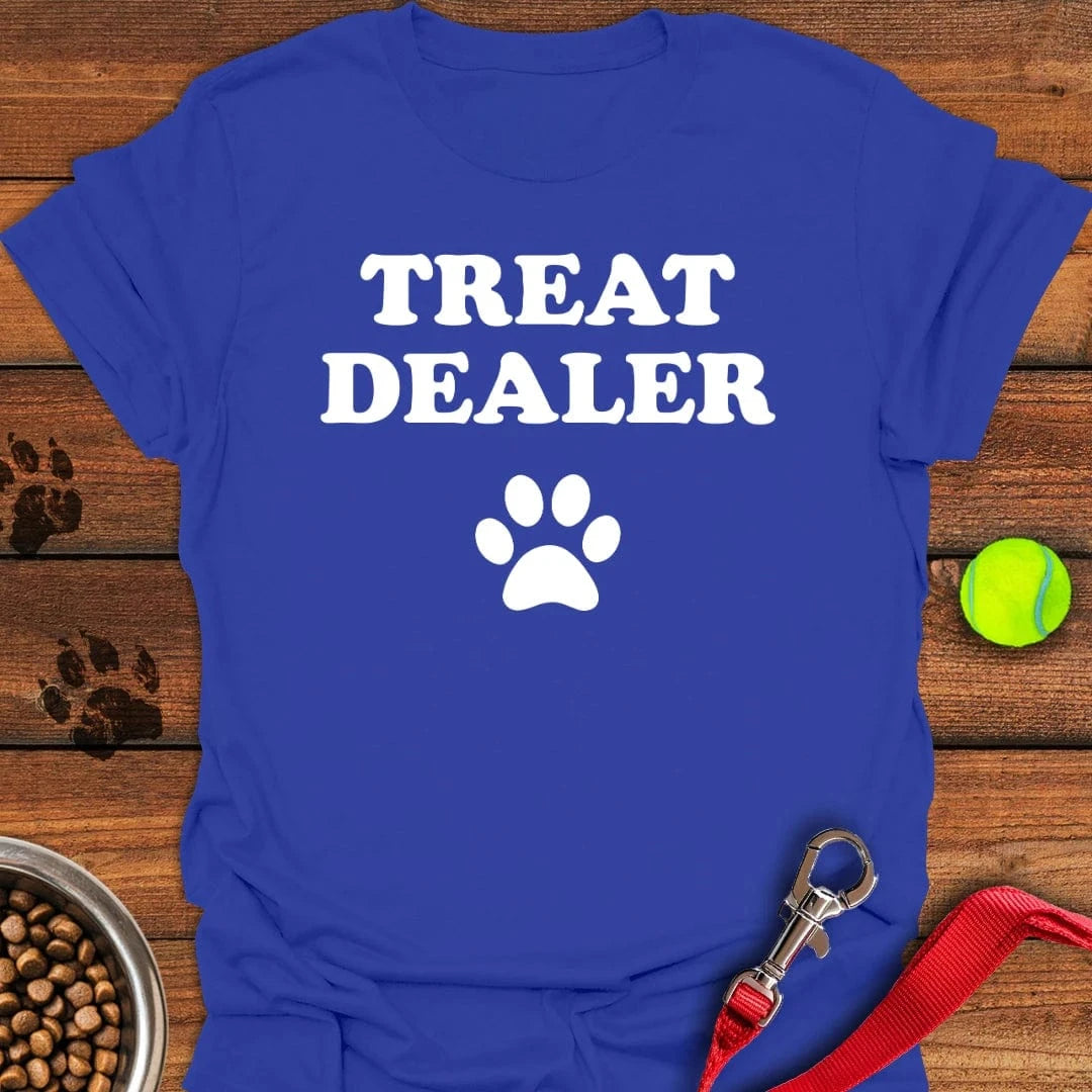 Dog Treat Dealer T-Shirt Brave Dog Apparel Mother's Day Gifts For For Wife From Husband