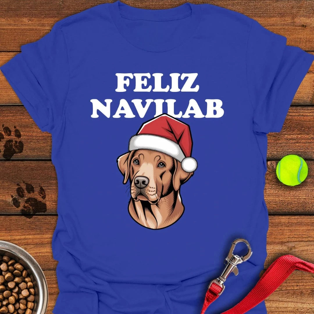 Fox Red Lab Funny Christmas T-Shirt Adorable Dog Apparel Top Gifts For Dog Owners
