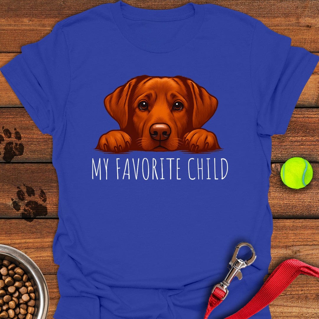 Fox Red Labrador Favorite Child T-Shirt Cool Dog Clothing Gift For Dog Lover Woman