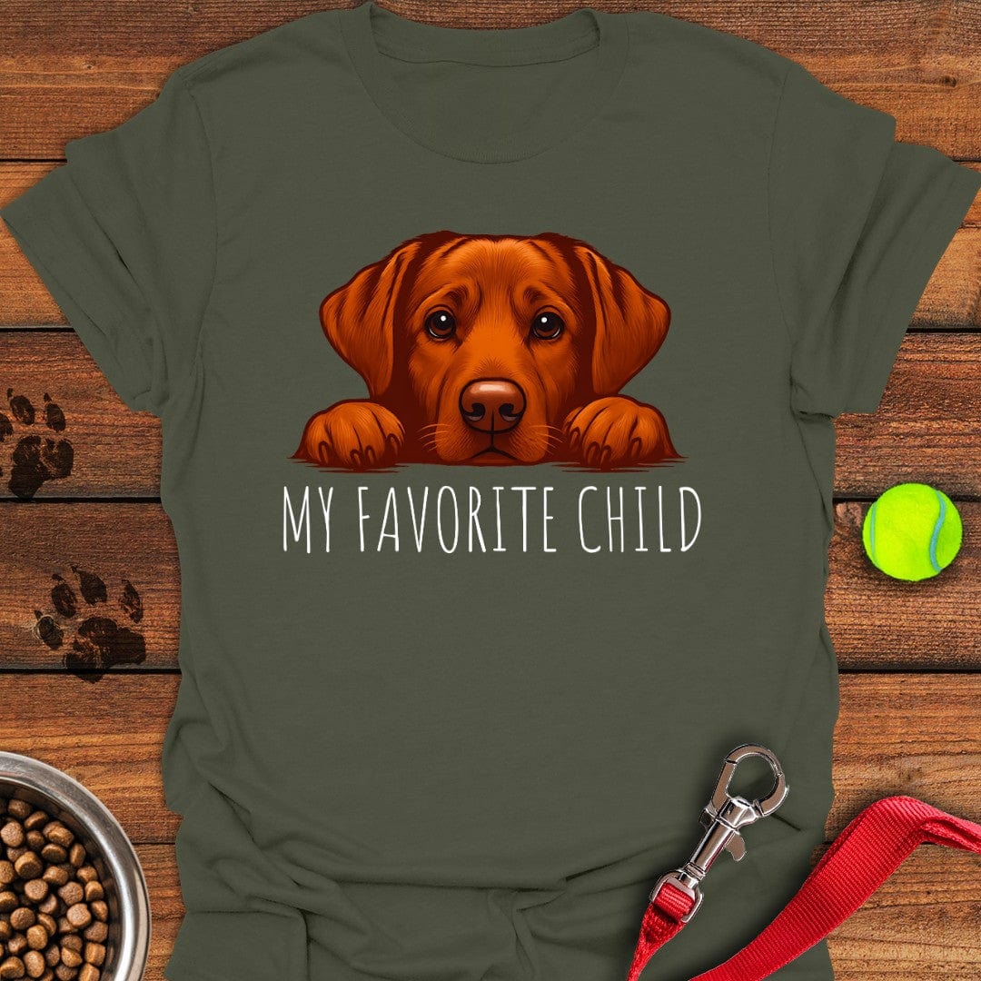 Fox Red Labrador Favorite Child T-Shirt Cool Dog Clothing Gift For Dog Lover Woman