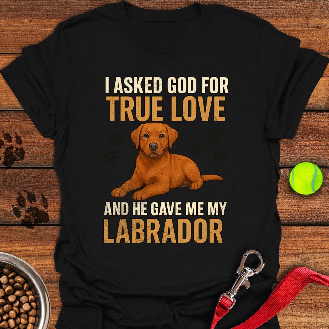 Fox Red Labrador Love T-Shirt Gentle Dog Clothing Dog Lover Gifts Merchandise
