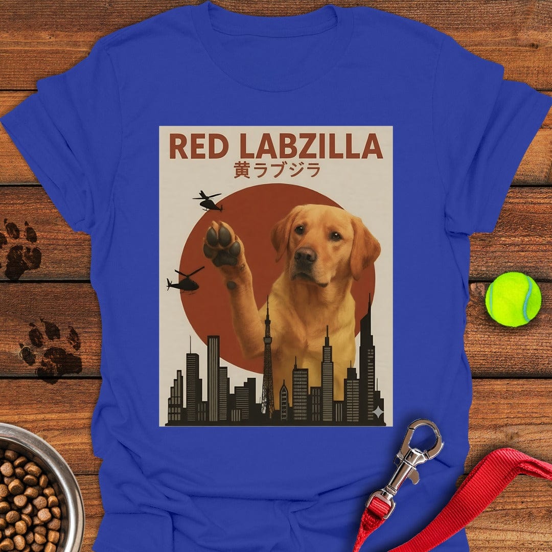 Fox Red Labzilla T-Shirt Fancy Dog Apparel Funny Gift For Dog Owner