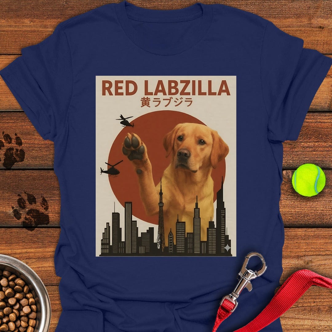Fox Red Labzilla T-Shirt Fancy Dog Apparel Funny Gift For Dog Owner