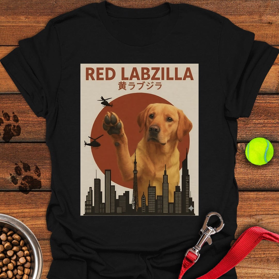 Fox Red Labzilla T-Shirt Fancy Dog Apparel Funny Gift For Dog Owner